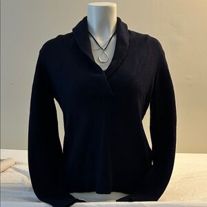 J.Crew Navy Blue Wool Blend Sweater